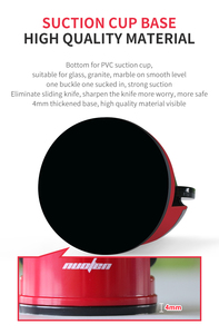 <span class=keywords><strong>Norten</strong></span> profesional tungsteno 3 días acero al carbono 54,4G Mini afilador de cuchillos de cocina almohadilla de succión tijeras amoladora herramienta de afilado - Product Image 5