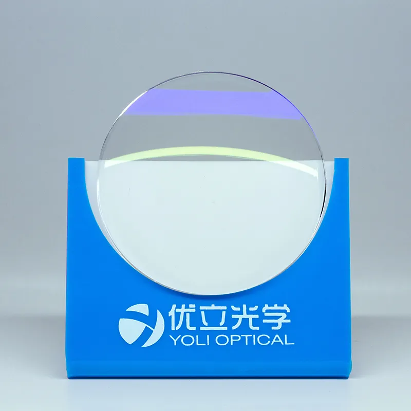1,56 optische super hydrophobe blaue hellblaue Schnitt linse mit Ihrem eigenen Logo UC-Objektiv