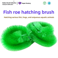 Brosses d'élevage de carpes koï en acier inoxydable écologiques 60/100 cm pour accessoires d'aquarium, étang d'élevage de poissons pour chambre/dortoir
