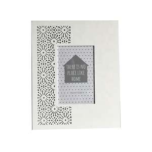 <span class=keywords><strong>Marcos</strong></span> De Foto para decoración De pared del hogar, marco De fotos blanco grabado, diseño tallado <span class=keywords><strong>A4</strong></span>, imagen De madera - Product Image 1