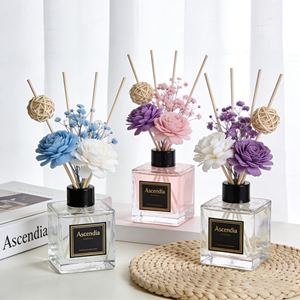 Set <span class=keywords><strong>Diffusore</strong></span> di Aromi Naturale all'Ingrosso con Fiori Secchi, Deodorante <span class=keywords><strong>per</strong></span> <span class=keywords><strong>Ambienti</strong></span>, Bottiglia in Vetro Personalizzata, <span class=keywords><strong>Diffusore</strong></span> di Aromi OEM - Product Image 4