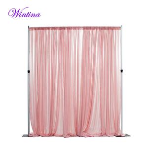 Wintina Heavy Duty <span class=keywords><strong>3x3</strong></span> Metal boda arco telón <span class=keywords><strong>de</strong></span> fondo soporte marco Kit aluminio flor globo tubo cortina para Eventos Cumpleaños - Product Image 2