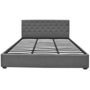 Mobilier de chambre à coucher au design moderne Cadre de <span class=keywords><strong>lit</strong></span> Queen Size Grossiste <span class=keywords><strong>Rangement</strong></span> en cuir rembourré souple au design rotatif pour usage domestique - Product Image 5