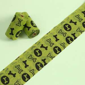 ถุงเก็บมูลสุนัขแบบม้วนต่อเนื่อง พิมพ์ลาย พกพาสะดวก หนาขึ้น ย่อยสลายได้ทางชีวภาพ ขายส่งแบบแพ็คคอมโบ - Product Image 4