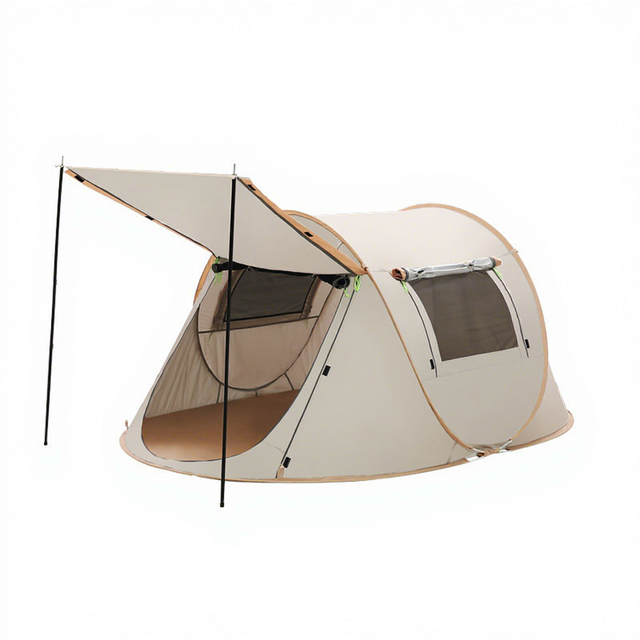High Quality Portable Waterproof Double Layer Camping Tent Suitable 1-2 People Family Outdoor Tent