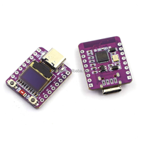 Carte de développement ESP32-C3 OLED avec module de 0,42 pouce, antenne en céramique, WiFi BT Supermini