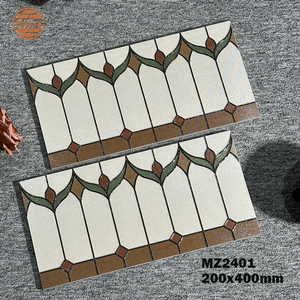 Carreaux de bordure décoratifs pour murs intérieurs 200x400mm, en céramique émaillée, style métro, pour cuisine - Vente chaude - Product Image 3