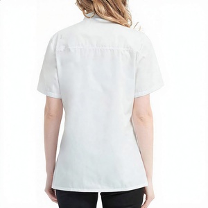 <span class=keywords><strong>Veste</strong></span> <span class=keywords><strong>de</strong></span> Chef à Manches Courtes pour Femmes en Gros, Vêtements <span class=keywords><strong>de</strong></span> Travail <span class=keywords><strong>de</strong></span> <span class=keywords><strong>Cuisine</strong></span> <span class=keywords><strong>de</strong></span> Haute Qualité, <span class=keywords><strong>Veste</strong></span> <span class=keywords><strong>de</strong></span> Cuisinier pour la Restauration, Service OEM - Product Image 2