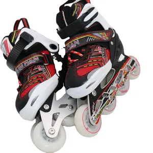 Profissional rolo patins inline skate para crianças venda quente sapatos alta corte sapatos de skate sapatos de skate de quatro rodas