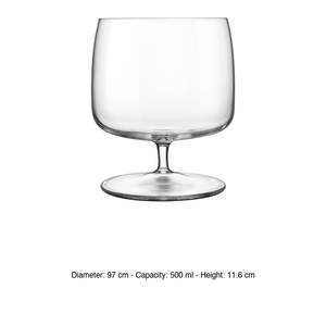 Verre à vin Vinalia Degust. Verre à eau en cristal Luigi Bor 9,7 x 11,6 cm – Fournitures hôtelières et de bar en gros - Product Image 3