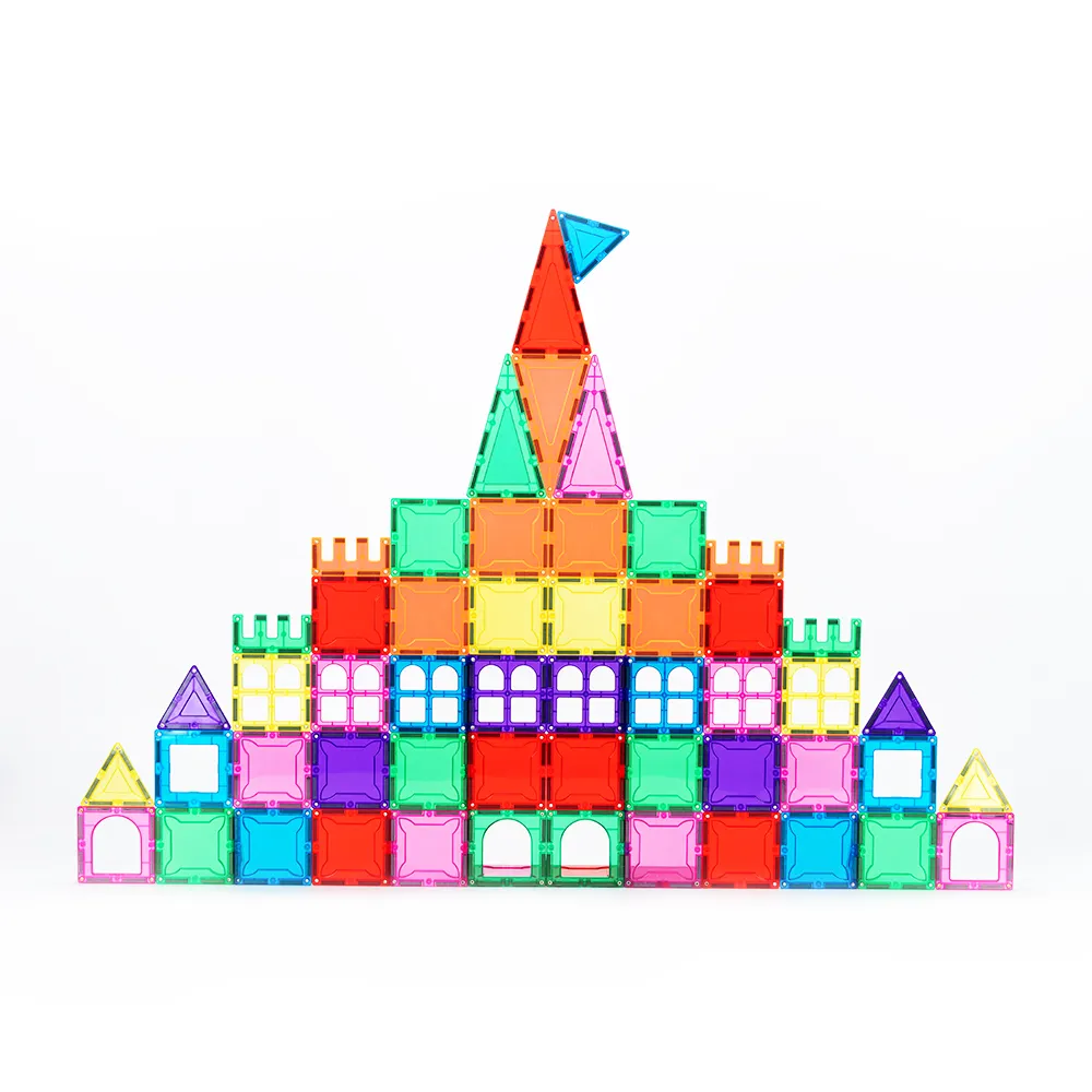 magnetic bricks Magnetic building block toy 100 pcs preschool toy Amazon building block supplier new STEM toys