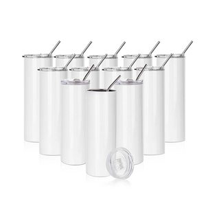 Gobelet de voyage isotherme en acier inoxydable 20OZ à double paroi, avec couvercle et paille, pour boissons chaudes/froides, maintien thermique 6-12 heures - Product Image 1
