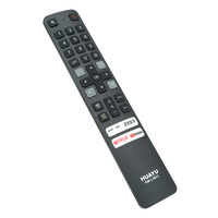 Control Remoto Universal Inteligente para TV HUAYU RM-L1673 con Código Fijo, Batería AAA, Alcance de 10 m, 4 Botones para TCL 8K, Netflix, YouTube, ZEE5, IVI