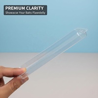 Lot de 100 plateaux intérieurs en plastique transparent 16*9*1cm (6.3" X 3.5") pour emballage sous blister, sacs souples pour matériel de pêche, leurres souples, câbles USB, petits articles