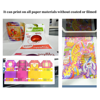 Vente d'usine Kelier machine d'impression automatique d'étiquettes en papier numérique rouleau à rouleau imprimante à passe unique pour l'impression de logos colorés