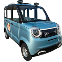 Voiture électrique compacte 1000W, mini véhicule électrique à quatre roues, 4 portes, 4 places, batterie lithium pour adultes