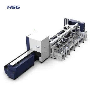 Machine de découpe laser HSG avec découpe + perçage + taraudage trois fonctions