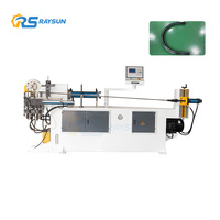 Máquina Automática para Doblar Tubos Hidráulica CNC RS-50 de Acero Inoxidable, Cuadrada