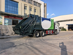Camion compacteur de déchets Shacman 20 mètres cubes 6x4 / Camion de chargement et de déchargement / Camion à ordures - Product Image 4