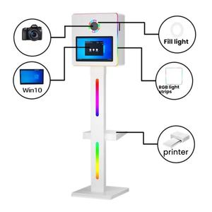 Machine photomaton GT Vintage 360 compatible DSLR/SLR et smartphones, double écran iPad, Wi-Fi/Bluetooth, garantie 2 ans, sans fil - Product Image 4