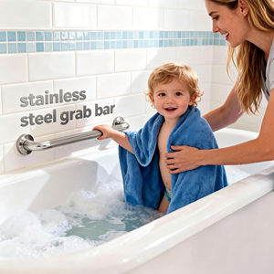 Barra de Apoyo de Acero Inoxidable 304 de Alta Resistencia <span class=keywords><strong>para</strong></span> Baño, Pasamanos de Seguridad <span class=keywords><strong>para</strong></span> <span class=keywords><strong>Discapacitados</strong></span>, Ancianos, Hospitales y Baños - Product Image 1