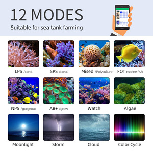 Lámpara LED para Acuario Z400SEA con Control Inteligente por Wifi y APP, Lámpara LED para Acuario con Efecto Tormenta para Arrecifes de <span class=keywords><strong>Coral</strong></span> - Product Image 3