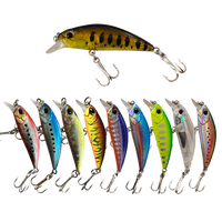 Leurre Minnow LUTAC 42mm 4.2g, Hameçon Origin, Nage Stable, pour Eau Douce et Salée, Fournisseur d'Usine, Prise en Charge OEM ODM