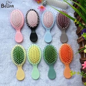 Nuovo portatile Color caramella cuscino d'aria pettine Mini spazzola da viaggio dimensioni con Ultra-soof setole piastra per capelli spazzola - Product Image 6