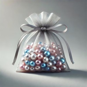 7*9cm <span class=keywords><strong>Organza</strong></span> sacchetto di cordone di caramelle gioielli in maglia regalo sacchetto di garza contenitore - Product Image 5