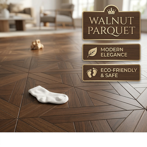 <span class=keywords><strong>Parquet</strong></span> en bois d'ingénierie en noyer, vente directe usine, moderne, pour salon, respectueux de l'environnement - Product Image 1