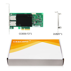 Ceacent CC8550-T2 X550-T2 2 cổng <span class=keywords><strong>PCI</strong></span> Express X4 <span class=keywords><strong>Card</strong></span> mạng - Product Image 6