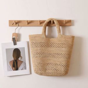 Handmade <b>Large</b> Capacity Raffia Straw Bags New Arrival Seaside Beach Bags Handbag - Product Image 2