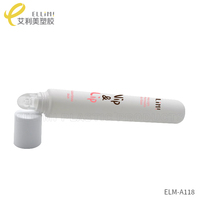 Emballage cosmétique en plastique vide avec logo personnalisé respectueux de l'environnement contenant de baume à lèvres tubes de brillant à lèvres