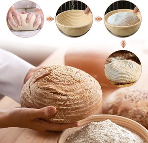 Hot Bán Indonesia/Việt Nam Mây Sourdough Bánh Mì Nướng Nguồn Cung Cấp Tự Nhiên Mây Bánh Mì Chống Giỏ Với Lót - Product Image 4