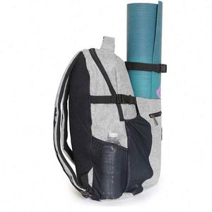 Sac à dos de sport multifonctionnel pour tapis de yoga, certifié BSCI - Product Image 3