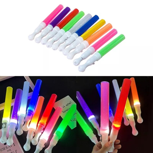 Palo de luz LED intermitente de 3 modos, puntos de fiesta, palos luminosos para niños, luz intermitente colorida reutilizable, suministros para fiestas oscuras, Juguetes - Product Image 2