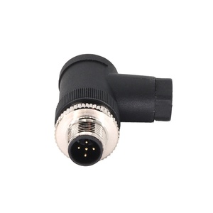 M12 veldmonteerbare connectoren, IP67 waterdicht, 4/5/8-pins gecodeerd, industriële sensor mannelijke & vrouwelijke circulaire connectoren - Product Image 2
