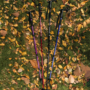 Bâtons de randonnée en alliage d'aluminium extensibles, équipement de trekking en plein air - Product Image 1