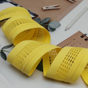 Factory Wholesale Custom Order Knitted Elastic Band Roll Waistband for Garments <b>Webbing</b> Product Bra Shoulder Straps Bra Tape - Product Image 4