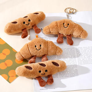 Fournisseur de Peluches pour Boulangeries - Breloques Croissants Personnalisées pour Cafés et Boulangeries - Product Image 1