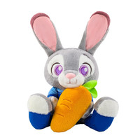 EZBABY Nouveauté Créative Zootopia Judy Carrot Assise Peluche Courte Mignonne Nick Popsicle Animal en Peluche Saint-Valentin