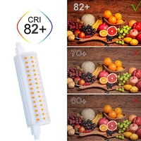 Usine dimmable remplacer les lampes halogènes traditionnelles 150W R7S éclairage de pelouse 12W 15W R7S LED AMPOULE