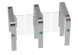 Porte de tourniquet oscillant optique de haute qualité avec accès par carte IC/ID pour une utilisation en entreprise - Product Image 6