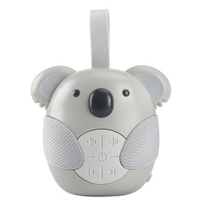 Machine à bruit blanc portable moderne TUODI <span class=keywords><strong>Koala</strong></span> Animal en ABS avec sons de musique, minuterie 30-60-90S, piles AAA et <span class=keywords><strong>veilleuse</strong></span> - Product Image 1