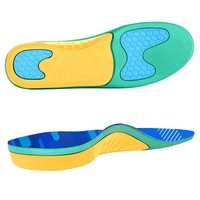 Semelles intérieures en gel pour chaussures de sport et de course, personnalisées en PU, souples et confortables, très vendues