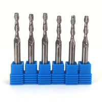 JR135 cnc outils en gros 6mm carbure forets 2 flûtes fraise en bout mèches pour bois