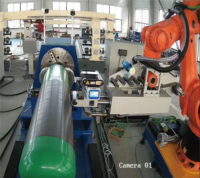 Nueva Máquina Horizontal de Bobinado de Fibra con Sistema de Impregnación y Control CNC, Control de Tensión Estable