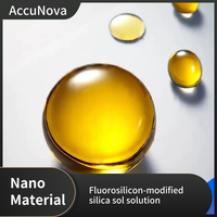 Solution de silice modifiée au fluorosilane, revêtement superamphiphobe, 160 °   Hydrophobe & 150 °   Oleophobe, 2 °   Angle coulissant