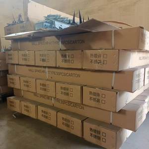 Espigas de pared de dientes de tiburón de alta seguridad, espigas de pared galvanizadas en caliente, espiga de pared antiescalada - Product Image 6