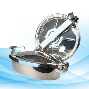 304สแตนเลสสตีลมีฝาปิดช่องระบายน้ำขนาด21X17นิ้ว DN150-DN800แรงดันสูงถึง10Bar กระจก/ผ้าซาติน/2B - Product Image 1